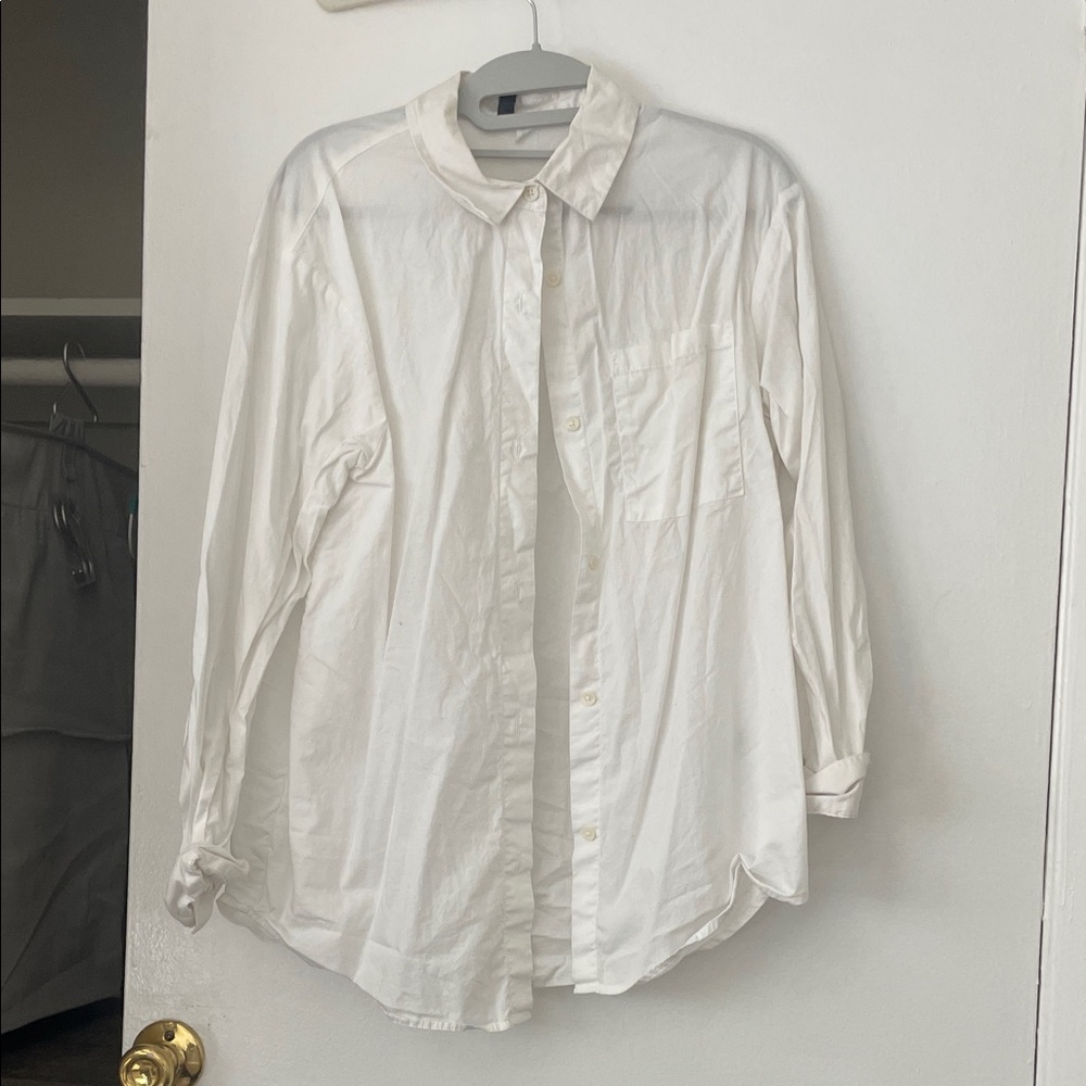 Classic White button up Shirt